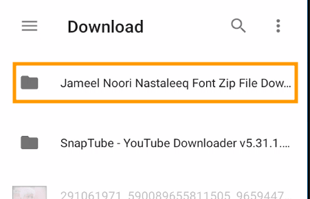 adding urdu fonts from mobile folder