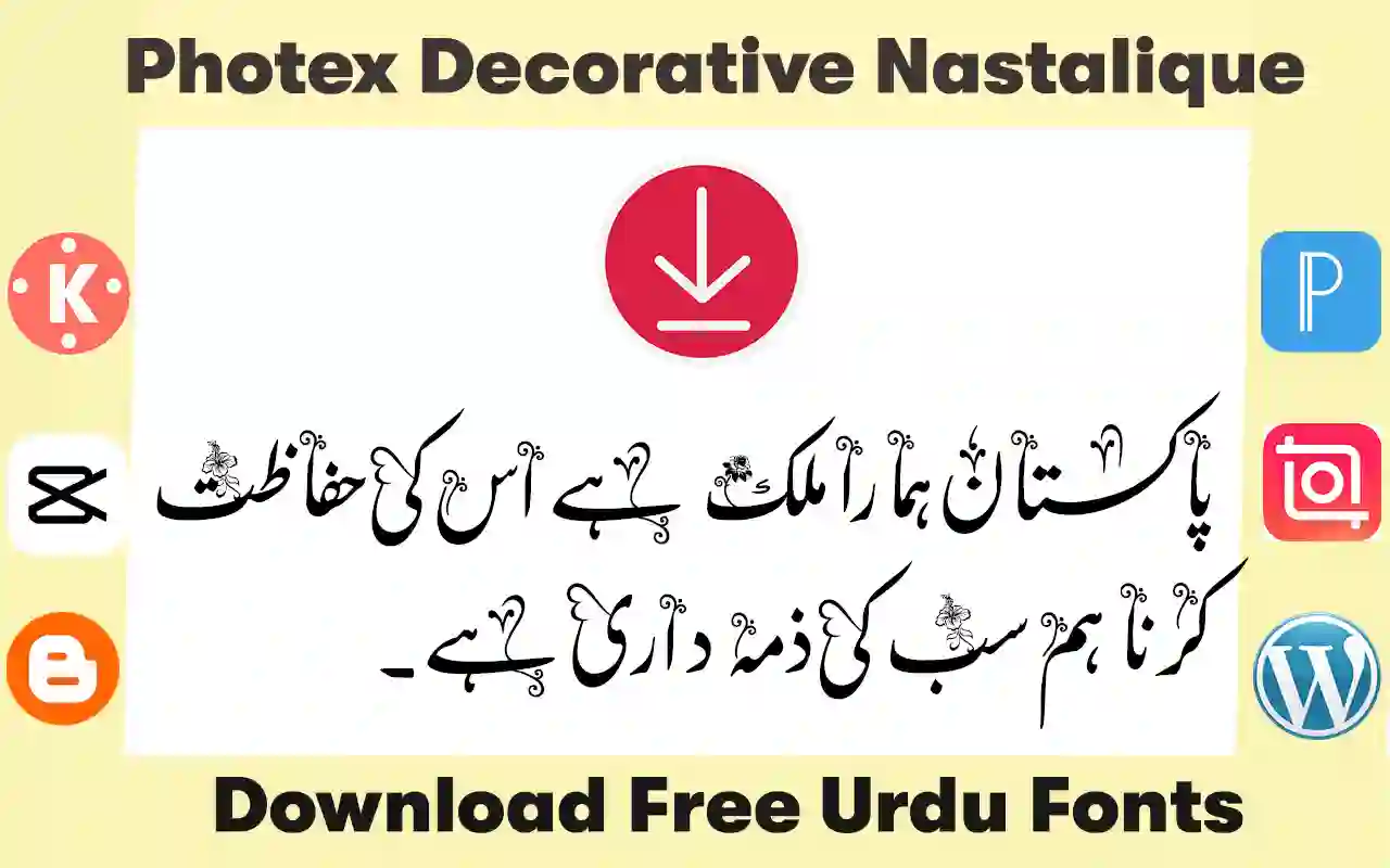 Best 500 Urdu Fonts For Pixellab Free Zip & TTF Download ~ Urdunigaar
